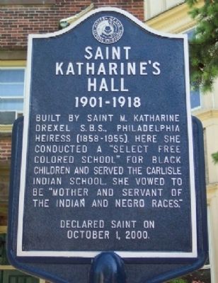 Saint Katharine's Hall Marker image. Click for full size.