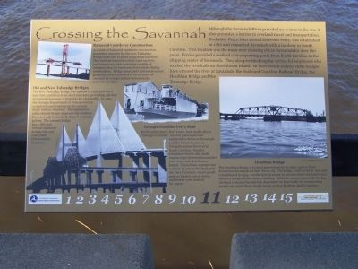 Crossing the Savannah Marker image. Click for full size.