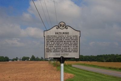 Hazelmore Marker image. Click for full size.