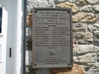 Old Greenwich Cemetery Marker. Click for full size. Old Greenwich Cemetery Marker image. Click for full size.