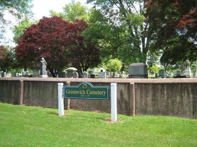 Old Greenwich Cemetery image. Click for full size.