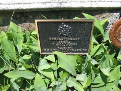 General William Maxwell Graveside Plaque image. Click for full size.