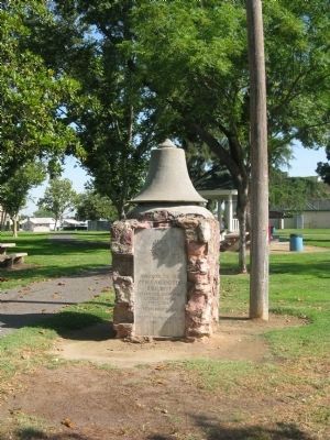 Ceres Volunteer Fire Department Monument image. Click for full size.