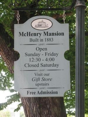 Signs Displayed on Streets at the Mansion. Click for full size. Signs Displayed on Streets at the Mansion image. Click for full size.