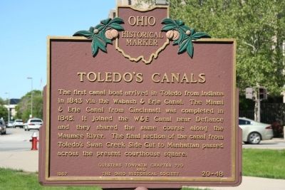 Toledos Canals Marker image. Click for full size.