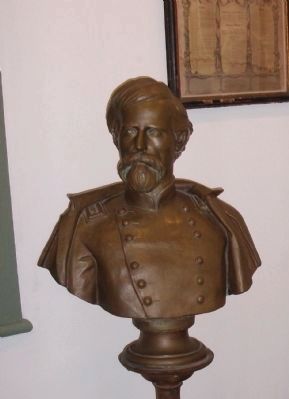 Bronze Bust of Lew Wallace image. Click for full size.