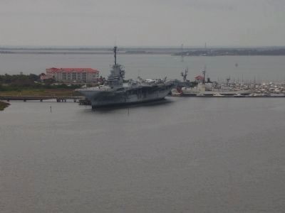 The USS York Town From the Bridge image. Click for full size.