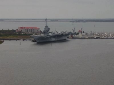 The USS York Town From the Bridge image. Click for full size.