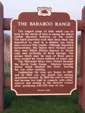 The Baraboo Range Marker image. Click for full size.