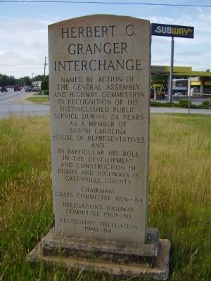 Herbert C. Granger Marker. Click for full size. Herbert C. Granger Marker image. Click for full size.