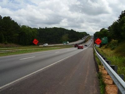 The Wilton E. Hall Bridge and Marker. Click for full size. The Wilton E. Hall Bridge and Marker image. Click for full size.