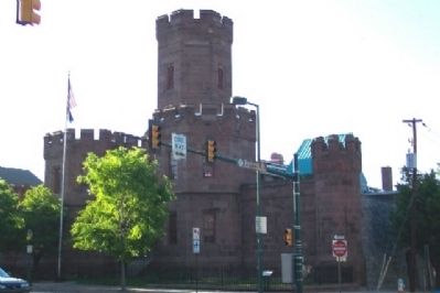Old Prison and Marker. Click for full size. Old Prison and Marker image. Click for full size.