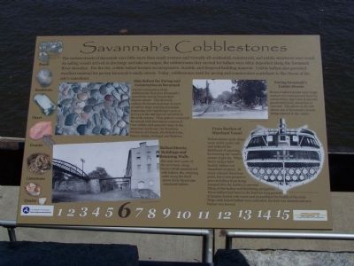 Savannah's Cobblestones Marker image. Click for full size.