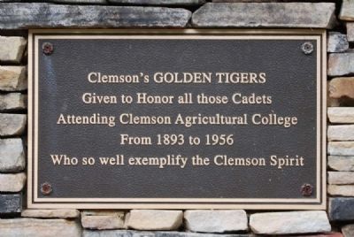Golden Tigers Marker image. Click for full size.