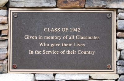 Class of 1942 Marker image. Click for full size.