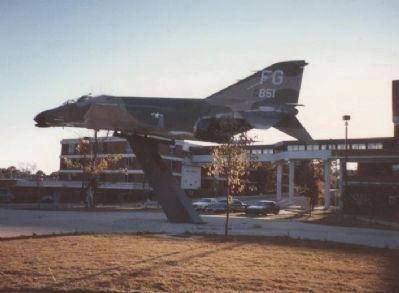 USAF F-4C Phantom (433rd TFS) in the Tuskegee Airmen's Plaza image. Click for full size.