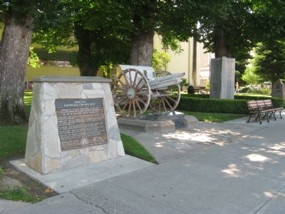 Modesto – Stanislaus County Seat Marker. Click for full size. Modesto – Stanislaus County Seat Marker image. Click for full size.