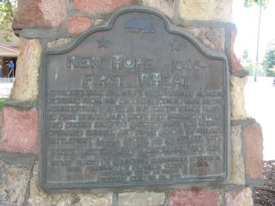 New Hope – 1846 Marker. Click for full size. New Hope – 1846 Marker image. Click for full size.