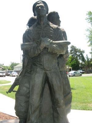 Ripon World War II Memorial image. Click for full size.