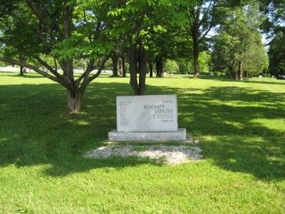 Hunterdon County Holocaust Memorial Marker. Click for full size. Hunterdon County Holocaust Memorial Marker image. Click for full size.