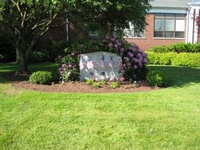 Franklin Township WWII Memorial. Click for full size. Franklin Township WWII Memorial image. Click for full size.