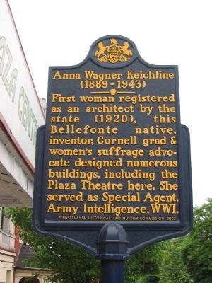 Anna Wagner Keichline Marker image. Click for full size.