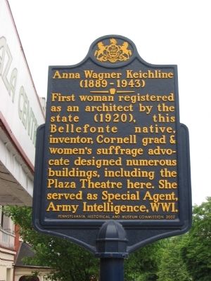 Anna Wagner Keichline Marker. Click for full size. Anna Wagner Keichline Marker image. Click for full size.