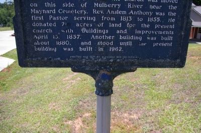 Bethabra Baptist Church Marker. Click for full size. Bethabra Baptist Church Marker image. Click for full size.