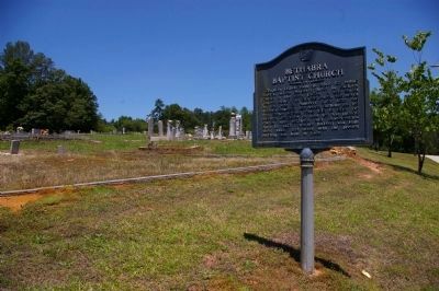 Bethabra Baptist Church Marker. Click for full size. Bethabra Baptist Church Marker image. Click for full size.