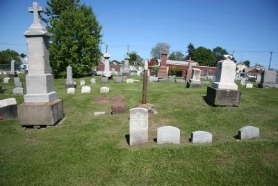 Peter Navarre Grave Marker. Click for full size. Peter Navarre Grave Marker image. Click for full size.