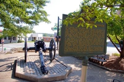 The Athens Double-Barrelled Cannon Marker image. Click for full size.