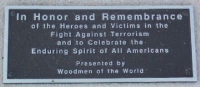 Fulton County War on Terrorism Memorial image. Click for full size.