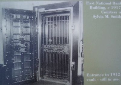 The First National Bank of Newville Vault image. Click for full size.