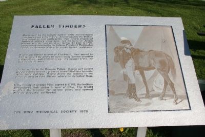 Fallen Timbers Marker. Click for full size. Fallen Timbers Marker image. Click for full size.