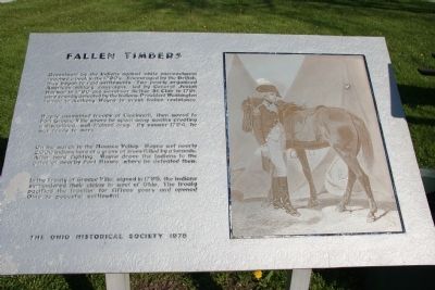 Fallen Timbers Marker image. Click for full size.