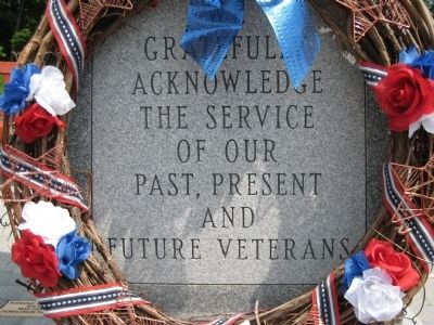 Holland Township Veterans Monument. Click for full size. Holland Township Veterans Monument image. Click for full size.