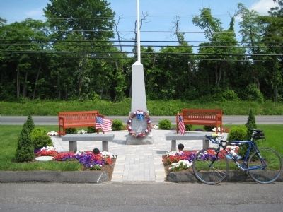 Holland Township Veterans Monument. Click for full size. Holland Township Veterans Monument image. Click for full size.