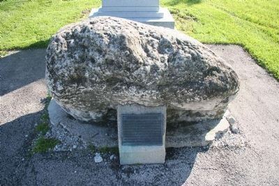 Turkey Foot Rock Marker image. Click for full size.
