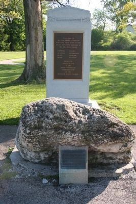 Turkey Foot Rock Marker image. Click for full size.