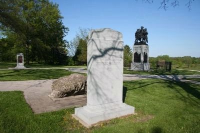 Turkey Foot Rock Marker image. Click for full size.