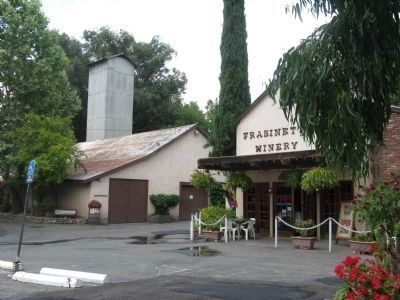 Frasinetti’s Winery Buildings and Wine Tasting Room image. Click for full size.
