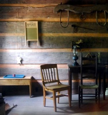 Hunt Cabin - Interior image. Click for full size.