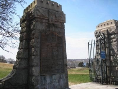 Marker at Fort Griswold image. Click for full size.