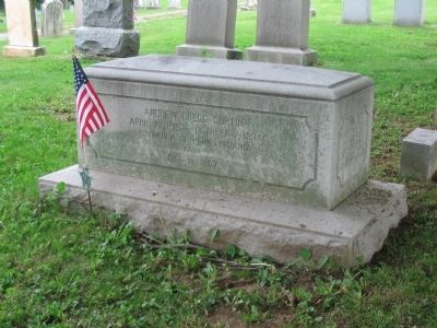 Grave of Governor Curtin image. Click for full size.