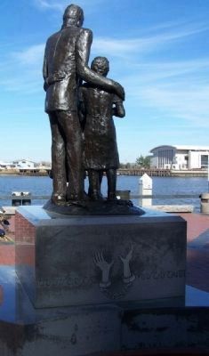 The nearby African American Monument image. Click for full size.