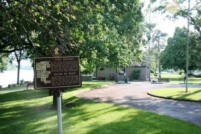 Fort Deposit Marker image. Click for full size.
