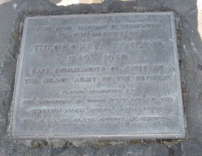 Theodore A. Penland Rose Garden Marker. Click for full size. Theodore A. Penland Rose Garden Marker image. Click for full size.