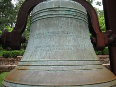 Bottom Bell at Tower of Remembrance image. Click for full size.
