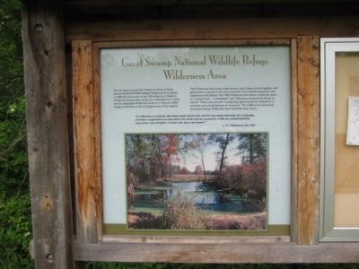 Great Swamp National Wildlife Refuge Marker image. Click for full size.
