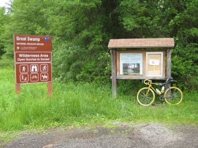 Great Swamp National Wildlife Refuge Marker image. Click for full size.